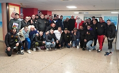 I tifosi del Messina nel reparto di pediatria del Policlinico