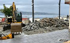 Torre Faro, la riqualificazione si sfalda: pavimentazione smantellata, commercianti in rivolta