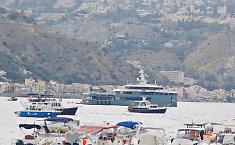In rada a Giardini Naxos il superyacht da 100 milioni