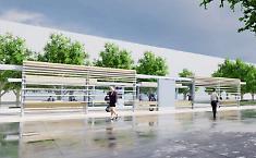 Quattro fermate del tram all'avanguardia