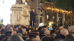 Catania: per la festa di S.Agata uno spettatore "privilegiato"