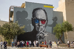 Bagheria, il murales di Morricone: dalle polemiche al riconoscimento