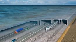 Oggi al via i lavori del tunnel sottomarino Germania-Danimarca (il pi&ugrave; lungo del mondo): il Ponte pu&ograve; attendere