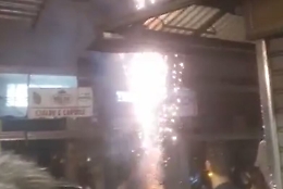 Catania, identificato autore dei fuochi: erano per il parente di un boss