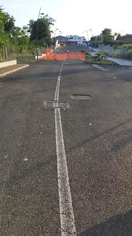 San G. La Punta: chiusa importante via di collegamento con San Gregorio