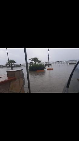 Ribera, violento temporale trasforma le strade in fiumi