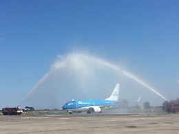 Klm "atterra " a Catania nel weekend. Dall' 8 luglio voli giornalieri