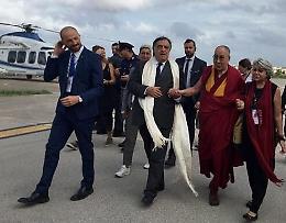 Il Dalai Lama a Palermo riceverà la medaglia della città