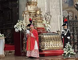 Sant'Agata, l'appello del cardinal Bassetti: «No a xenofobia e rancore sociale»