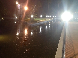 Giarre: irrigazione insensata al Parco Chico Mendes