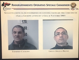 Gela, omicidio di oltre trent'anni fa non &egrave; pi&ugrave; un cold case: due arresti