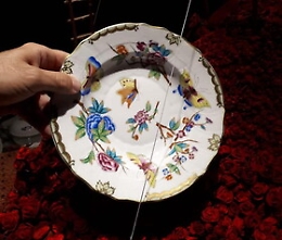 Le porcellane della tavola dei Gattopardi in mostra a Palermo