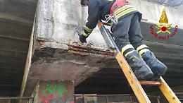 Rischio caduta calcinacci su ponte Circonvallazione di Caltagirone