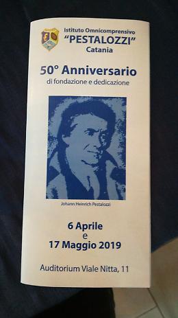 Catania: 50° anniversario di fondazione e dedicazione dell'Istituto Pestalozzi