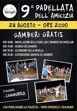 E' tutto pronto al "Maragià" per la padellata dell'amicizia