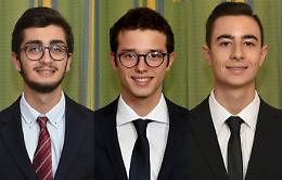 Chi sono i tre siciliani tra i 26 migliori studenti d'Italia premiati da Mattarella