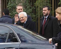 Mattarella lascia Palermo, rientro a Roma con volo di linea