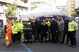 Gli “angeli” dei devoti: quelli del presidio medico mobile