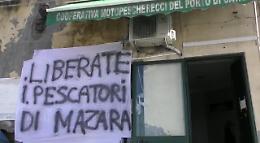 Sequestro pescatori, sirene e trombe dei pescherecci catanesi per solidariet&agrave;