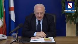 De Luca a Salvini: «Il somaro ha ripreso a ragliare»