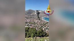 Palermo, ciclista cade in una scarpata sul Monte Pellegrino