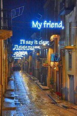 Lercara (Pa): luminarie "My way" per i 106 anni di zio Frank