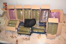 Quasi 70 kg di marijuana nascosti in un garage pubblico: arrestato 46enne