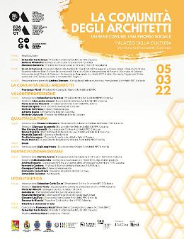 Architetti, "Un bene comune, una risorsa sociale"