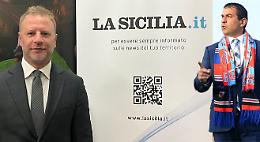 Catania, Grella in redazione: «Pelligra è un sognatore ma è anche molto concreto: ecco la nostra visione per il club e la città»