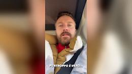 Lo sfogo di Facchinetti jr dopo la rapina in villa: &laquo;Ho paura, non voglio far crescere i miei figli in questo Paese&raquo;