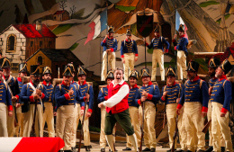 John Osborn, icona internazionale del belcanto,  al Bellini ne "La Fille du r&eacute;giment"