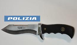 Un coltello di 30 cm nel bagaglio a mano da portare a bordo: donna denunciata a Fontanrossa