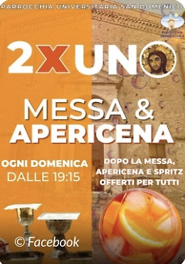 Frate invita giovani fuori dalla chiesa con lo "spritz dopo messa"