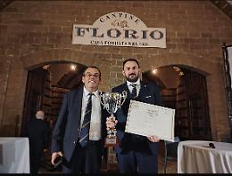 Ignazio Perez vince il primo concorso «Miglior sommelier del vino Marsala» alle Cantine Florio