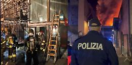 Incendio alle Ciminiere, vigili del fuoco ancora al lavoro: fiamme circoscritte ma danni ingenti