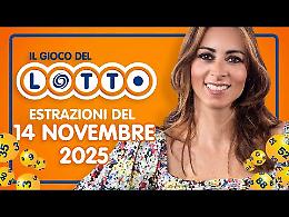 Lotto, 10elotto e Superenalotto: le estrazioni e le quote di venerdì 14 novembre 2025