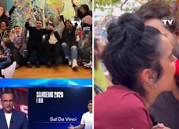 Festival di Sanremo, i video dell'euforia di "chi ce l'ha fatta"