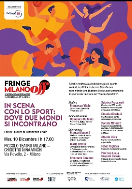 "In scena con lo sport: dove due mondi si incontrano", un focus a Milano nell'ambito di Cultural Olympiad 