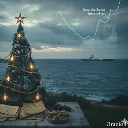 "L&rsquo;Eco del Silenzio e l&rsquo;Amarezza del Natale. Tra il Declino Sociale dell&rsquo;Isola e i Venti di Guerra"