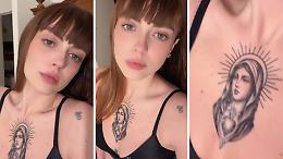 Annalisa, quel tatuaggio sul petto che ha incendiato la rete: provocazione pop, simboli sacri e la sottile linea tra vero e fake