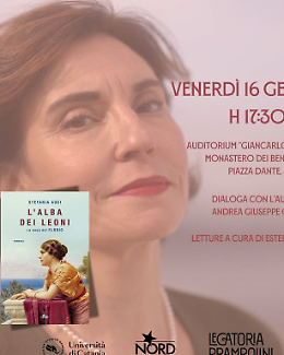Stefania Auci presenta L'alba dei leoni: incontro all'auditorium Giancarlo De Carlo