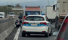 Incidente sulla Statale 121, scontro tra moto e camion a Piano Tavola
