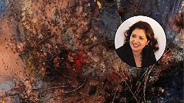 Da ingegnera a pittrice ispirata dall'Etna, la nuova vita (a 50 anni) della catanese Agata Sand