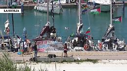 Una barca alla volta, verso Gaza: dal porto di Augusta parte la Global Sumud Flotilla