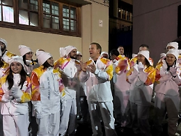 Arriva la fiaccola olimpica, festa a Palermo con tanti vip