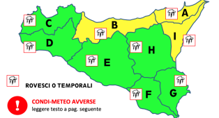 Allerta meteo a Messina: domani scuole chiuse, a breve l'ordinanza