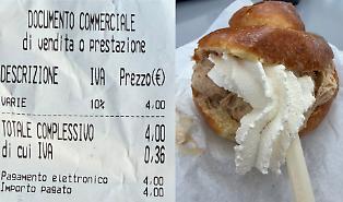 Gelato al cioccolato, dolce e un po&rsquo; salato: in Sicilia esplode la polemica sui prezzi della tipica brioche
