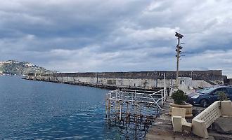 Dopo il ciclone Harry: molo di Schis&ograve; sotto esame, imprenditori in allarme