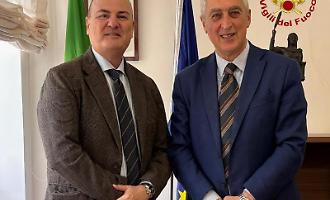 Vigili del fuoco di Messina, si insedia il nuovo comandante Michele Burgio