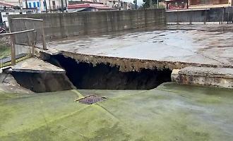 Messina: emergenza a Torre Faro, intervento urgente per mettere in sicurezza piazza dell'Angelo